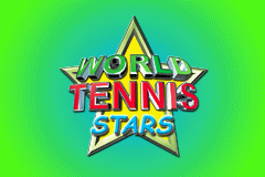 World Tennis Stars title screen for GameBoy Advance